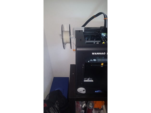 lado de soporte bobina Impresora 3d accesorios wanhao 3D print model - Mito3D