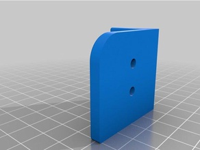 i3 duplicator foot brace enclosure 3d printer accessories wanhao 3d print model - Mito3D