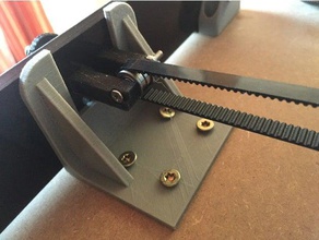 belt tensioning modification anet a8 3d printer accessories tensioner bender y-axis 3d print model - Mito3D