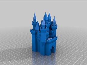 castillo torreonnes castle buildings & structures customized 3d print model - Mito3D