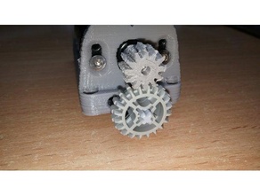 12t lego kompatibel 540 motor, Getriebe Bau-Spielzeug - adapter gebürstet brushless Gang motor 3d print model - Mito3D