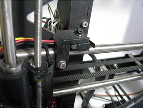 prusa i3 aço x e eixo z trava titular Impressora 3d de peças nal curso 3d print model - Mito3D