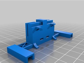 geeetech i3x cinto de fixação do apalpador montagem Impressora 3d peças Toque em bl toque i3 gt2 3d print model - Mito3D