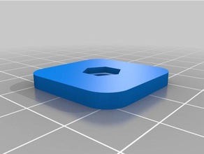 sma plaque de montage passe-temps 3d print model - Mito3D