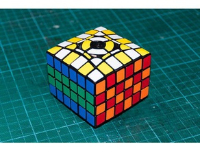 6x6x4 cuboid normal 6x6x6 cube stickers puzzles rubiks sticker twisty puzzle 3d print model - Mito3D