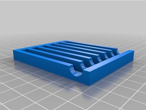 chalk tray art tools 3d print model - Mito3D