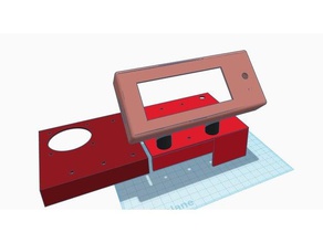 i3 reprap prusa fuente de alimentación cubierta la pantalla Impresora 3d accesorios agccga andrewgcoleman rework 3d print model - Mito3D