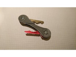Taschenmesser inspirierte Schlüsselanhänger 3d print model - Mito3D
