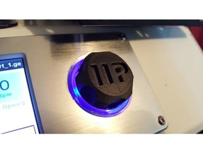 mp selecione mini 3d atualizado botão Impressora acessórios knob monoprice atualização upgrades 3d print model - Mito3D