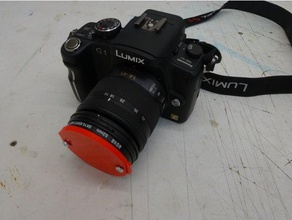 tampa da lente de 52mm câmera 3d print model - Mito3D