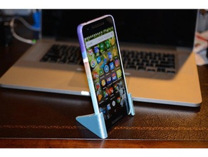 mkrclubcom nexus6p iphone 6 plus phone stand mobile nexus 6p 3d print model - Mito3D