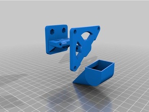 mon personnalisés à chaud en fin de montage du générateur - chimère v6 double L'imprimante 3d pièces personnalisé 3d print model - Mito3D