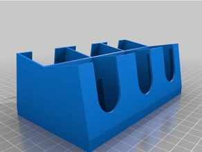 3x2 tilebox carcassonne brinquedo & acessórios para jogos personalizado 3d print model - Mito3D