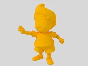 lucas madre 3 sculture earthbound video gioco 3d print model - Mito3D