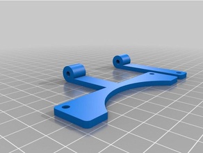my customized fan mounting bracket 3d printer parts 3d print model - Mito3D