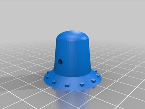 potentiometer knob 2 replacement parts customized 3d print model - Mito3D