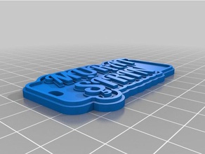 murat sirin Schlüsselanhänger kundengebundene 3d print model - Mito3D