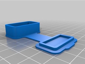 my customized case 3 containers 3d print model - Mito3D