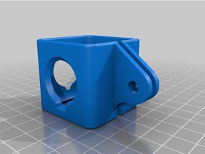 polaroid cube caso de la cámara 3d print model - Mito3D
