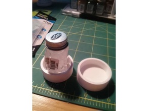 paint cup art tools holder 3d print model - Mito3D