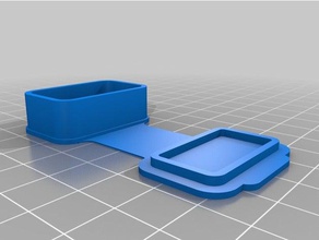 my customized box 3 containers 3d print model - Mito3D