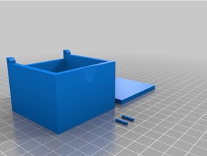 box & lid containers 3d print model - Mito3D