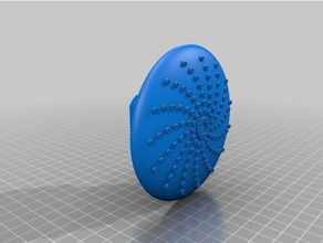 mi personalizados cabezal de ducha cómoda cuarto baño personalizado 3d print model - Mito3D