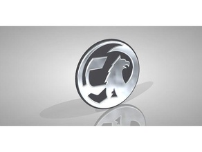 vauxhall emblema a indústria automotiva logotipo 3d print model - Mito3D