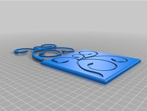 florescer sinais e logotipos 3d print model - Mito3D