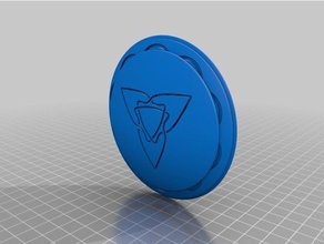 shield props knot 3d print model - Mito3D