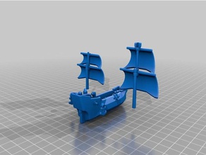 de la nave juegos y juguetes 3d print model - Mito3D