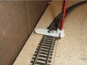 oo ho faixa de porta-lápis modelos trens modelo ferroviário 3d print model - Mito3D