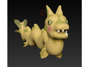 r ng l n vi t nam - troll dragão esculturas 3d print model - Mito3D