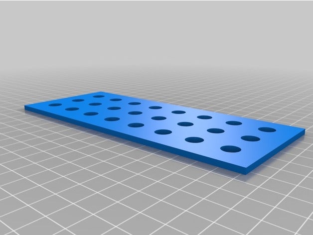 my customized cuvette vial rack tool holders & boxes 3D print model - Mito3D