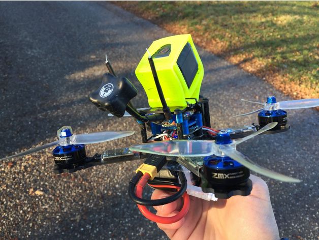 antena de apoyo r c vehículos la montaje drone frsky quadcopter spektrum xhover 3D print model - Mito3D