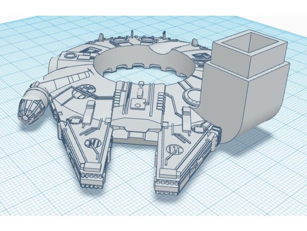 ei9ht - a8 Milenyum yüzüğü kanal fan 3d yazıcı aksesuarları 3D print model - Mito3D