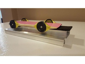 pinewood derby ailes passe-temps 3d print model - Mito3D