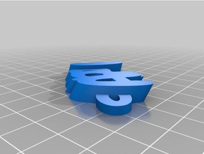 apple v2 organization customized 3d print model - Mito3D