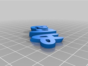 alba keychains customized 3d print model - Mito3D