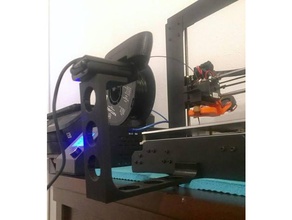 smaller duplicator i3 clip-on webcam mount tripod hole 3d printer accessories cam camera maker select wanhao 3d print model - Mito3D