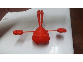 Herr krabs Menschen Krabbenburger patty Geld spongebob sponge bob 3d print model - Mito3D