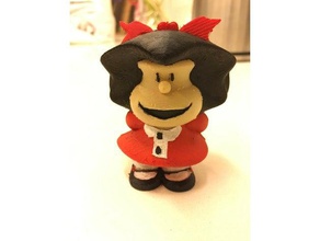 mafalda brinquedos & games a argentina brinquedo 3d print model - Mito3D