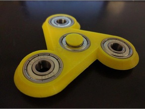 hand spinner zappeln Spielzeug & Spiele engineering fidget firstprint handspinner verschleppen recycling - 3d print model - Mito3D