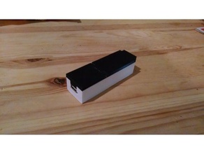 5v usb 9v-Batterie Fall sport & im freien Handy Ladegerät auf 3d print model - Mito3D