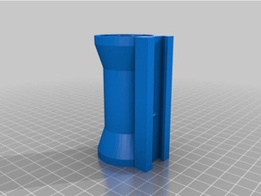nerf pistola campo di applicazione hobby 3d print model - Mito3D