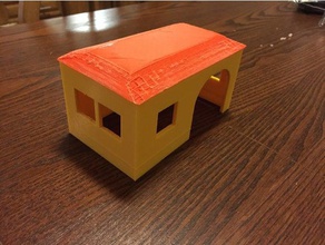pet house hamster 3d print model - Mito3D