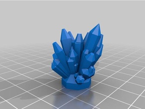 di cristallo matematica arte su misura 3d print model - Mito3D