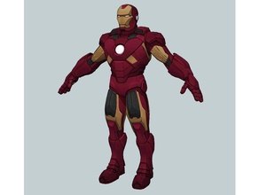 iron man- toy & game accessories ironman man 3d print model - Mito3D