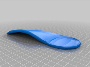 my customized orthotic insoles customizeable 3d print model - Mito3D