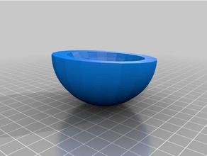 semplice ciotola sculture 3d print model - Mito3D